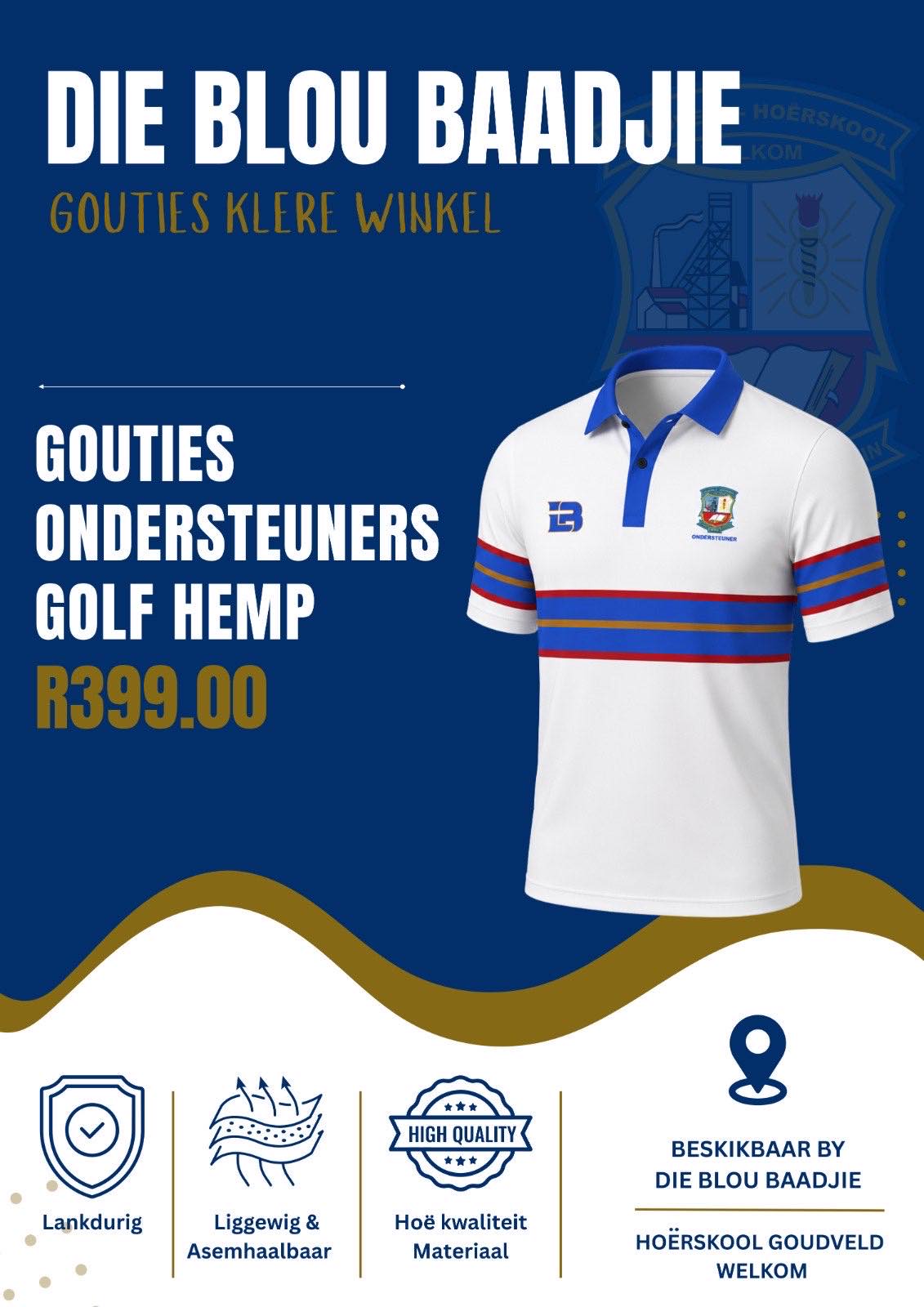 Gouties Ondersteuners Golf Hemp