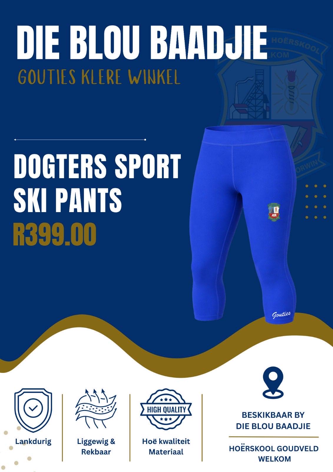 Dogters Sport Ski Pants
