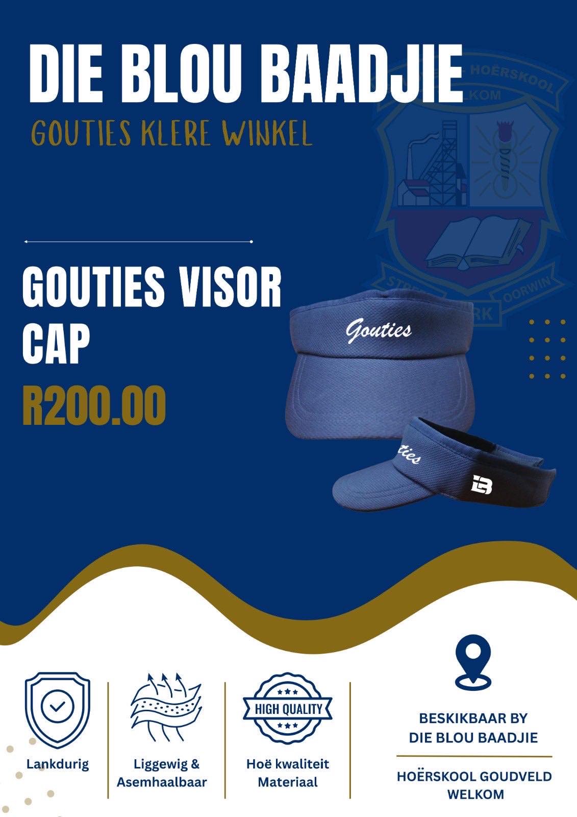 Gouties Visor Cap